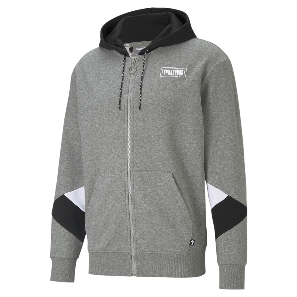 фото Толстовка rebel full-zip men's hoodie puma