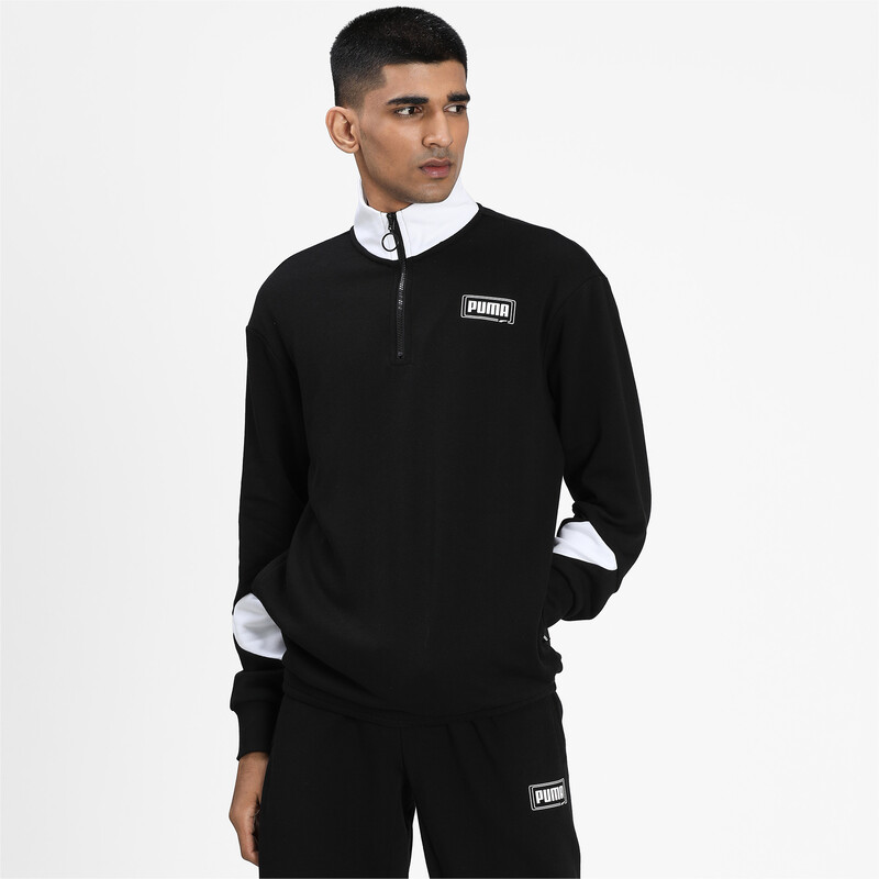

Men's PUMA Rebel Half-Zip Sweater