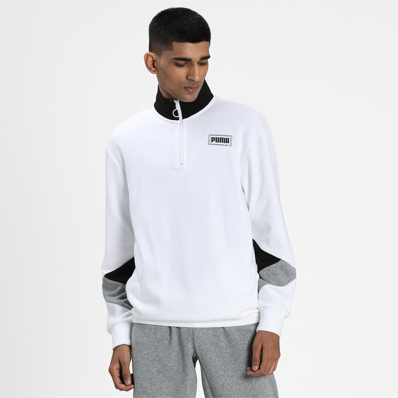 

Men's PUMA Rebel Half-Zip Sweater