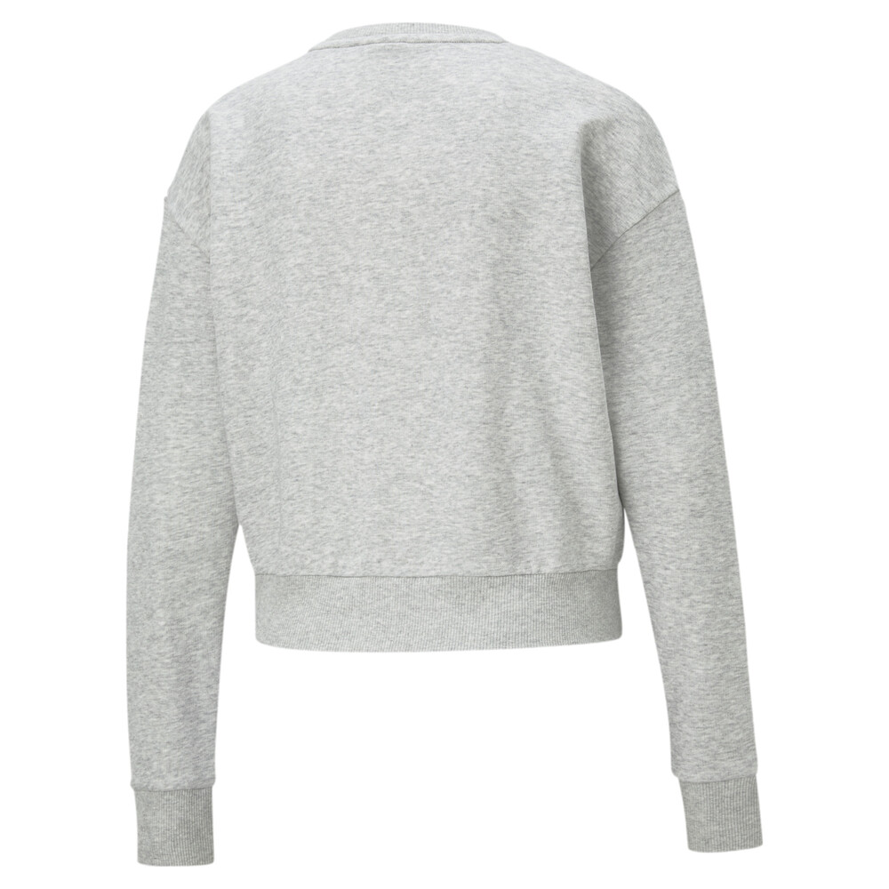 

PUMA - female - Толстовка Rebel Crew Neck Women' Sweater – Light Gray Heather –, Серый