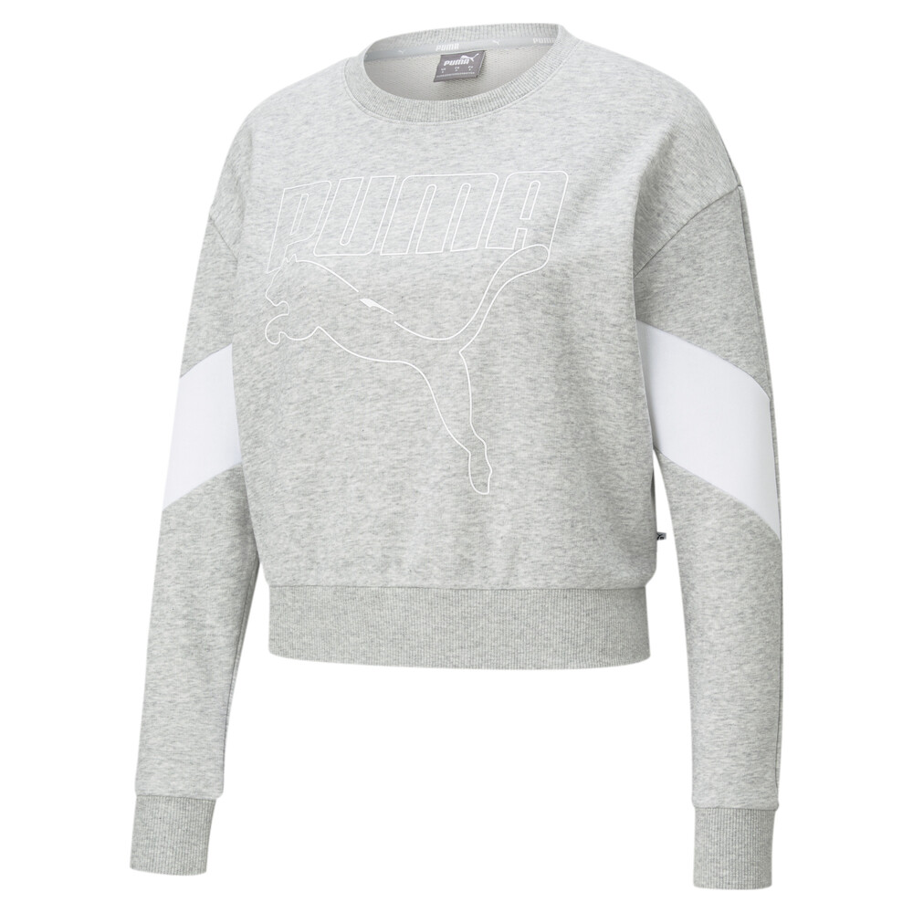 фото Толстовка rebel crew neck women's sweater puma