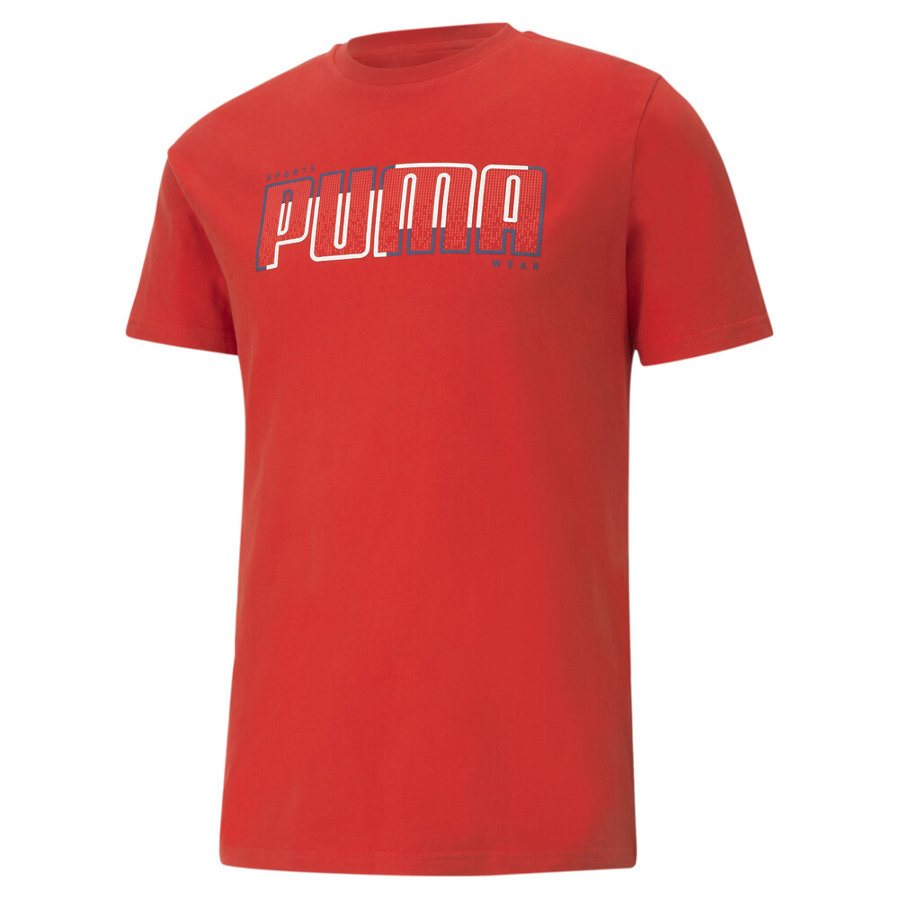 фото Футболка athletics big logo men's tee puma