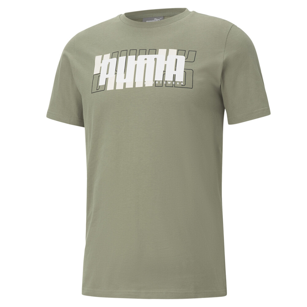 фото Футболка athletics big logo men's tee puma