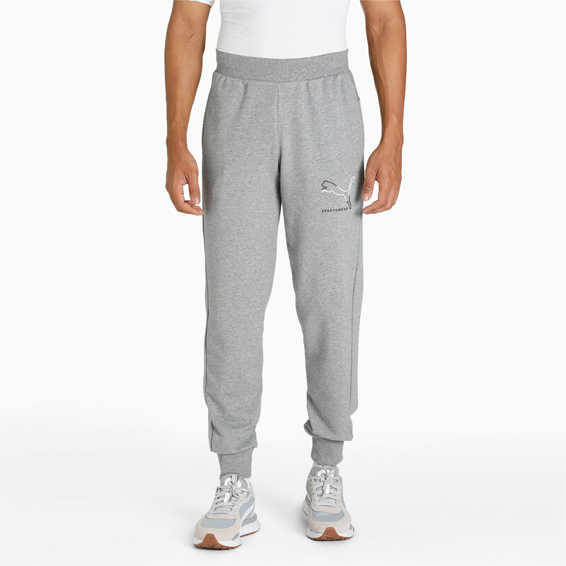 

Men's PUMA Athletics Regular Fit Sweatpants, Gray