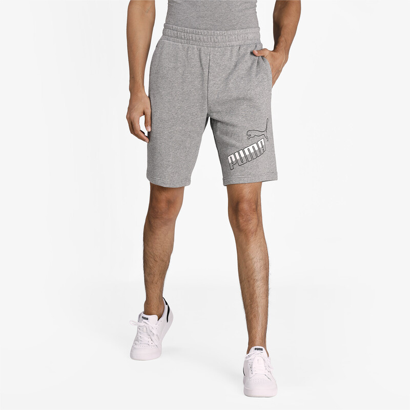 

Men's PUMA Big Logo Shorts, Gray