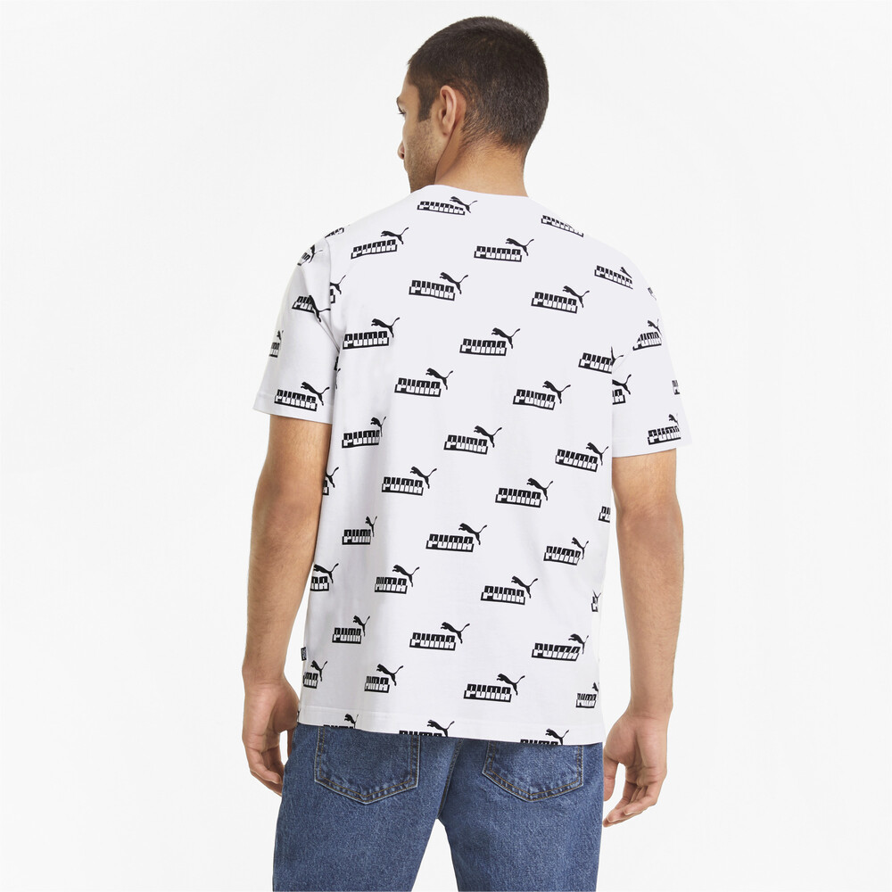 

PUMA - male - Футболка Amplified Printed Men' Tee – Puma White –, Белый