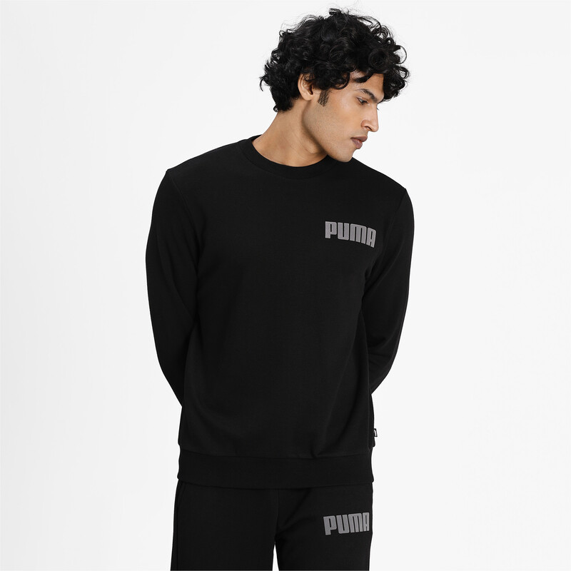 

Men's PUMA Modern Basics Sweatshirt, Black