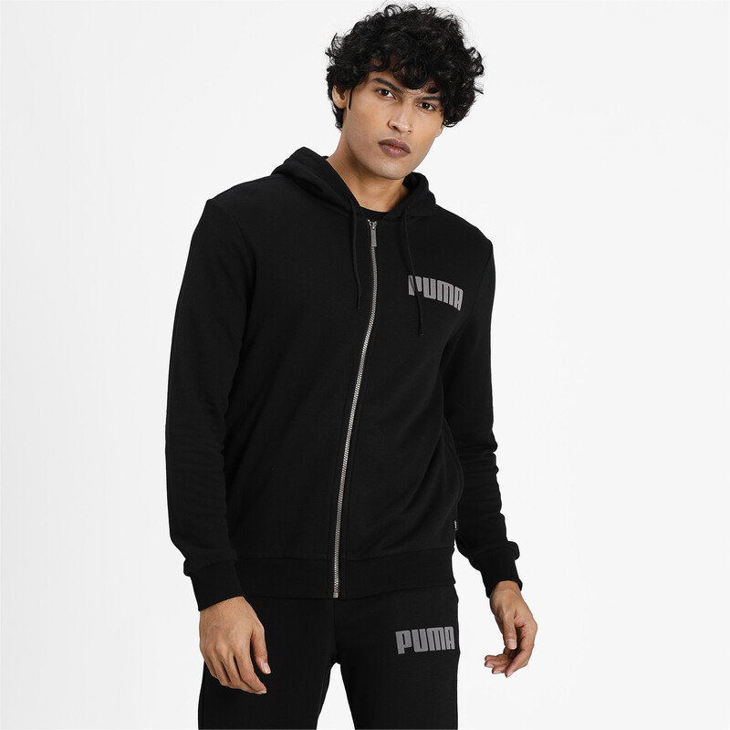 

Men's PUMA Modern Basics Full Zip Hoodie, Black