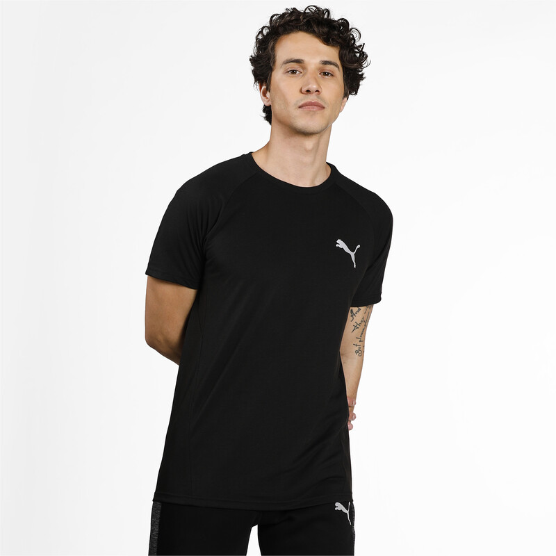 Men's PUMA Evostripe Slim T-shirt, Black