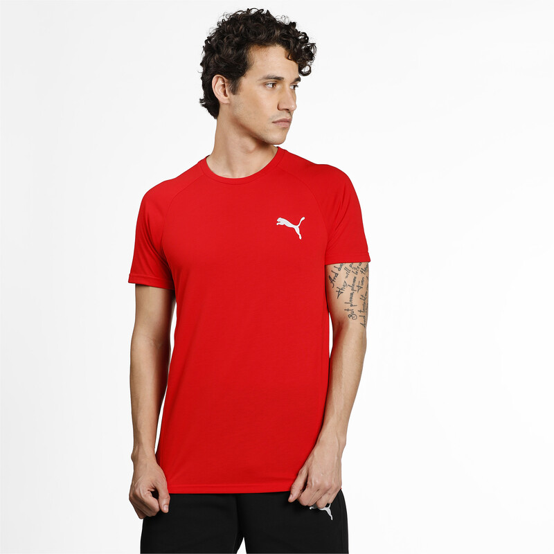 

Men's PUMA Evostripe Slim T-shirt, Red