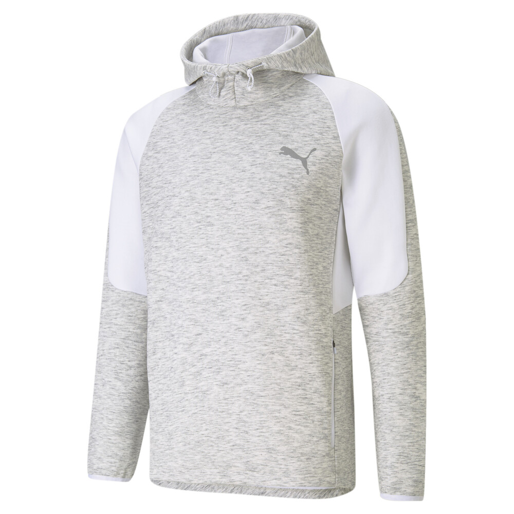 White puma hoodie mens Clearance