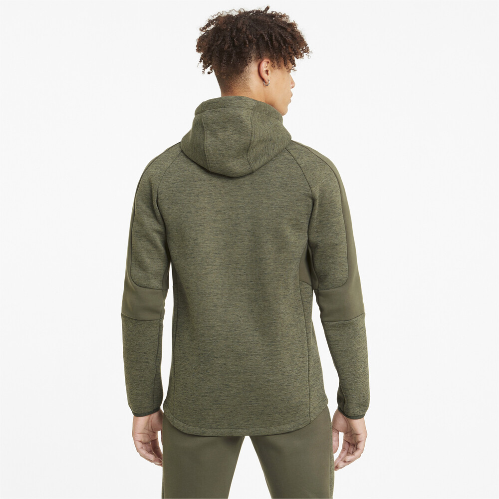 

PUMA - male - Толстовка Evostripe Full-Zip Men's Hoodie – Forest Night –, Зеленый