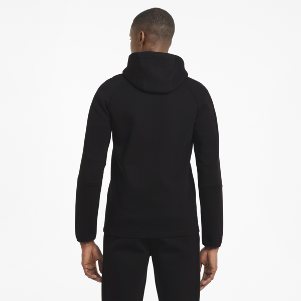 Campera con capucha para hombre Evostripe, Puma Black, large-ARG