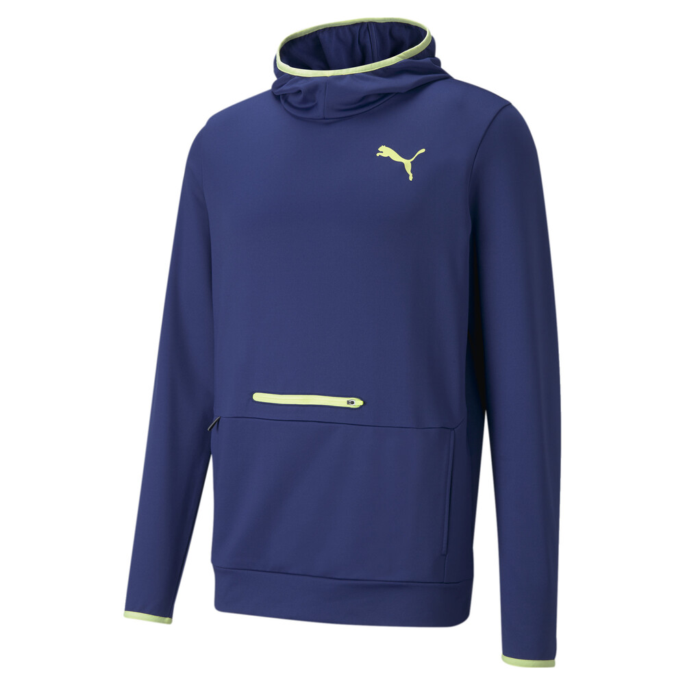 puma blue sweat jacket