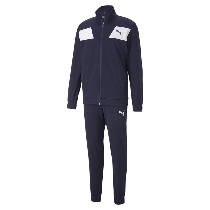 

Men's PUMA Techstripe Tricot Regular Fit Tracksuit, Purple