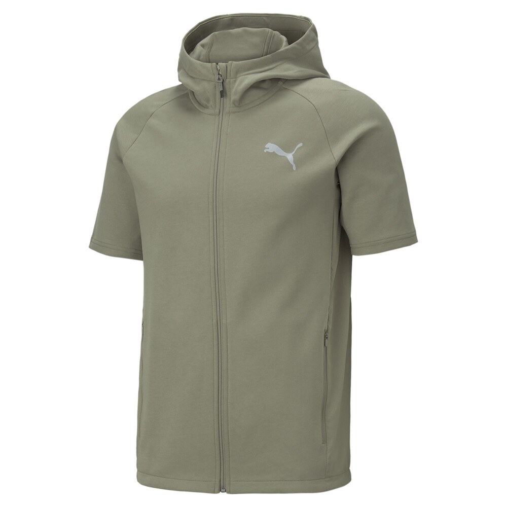 фото Толстовка с коротким рукавом evostripe short sleeve men's jacket puma