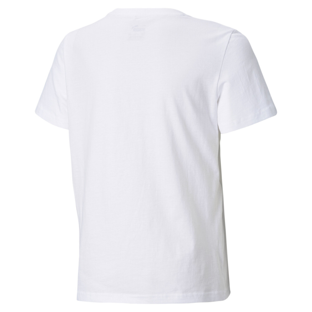 

PUMA - male - Детская футболка Alpha Graphic Youth Tee – Puma White –, Белый