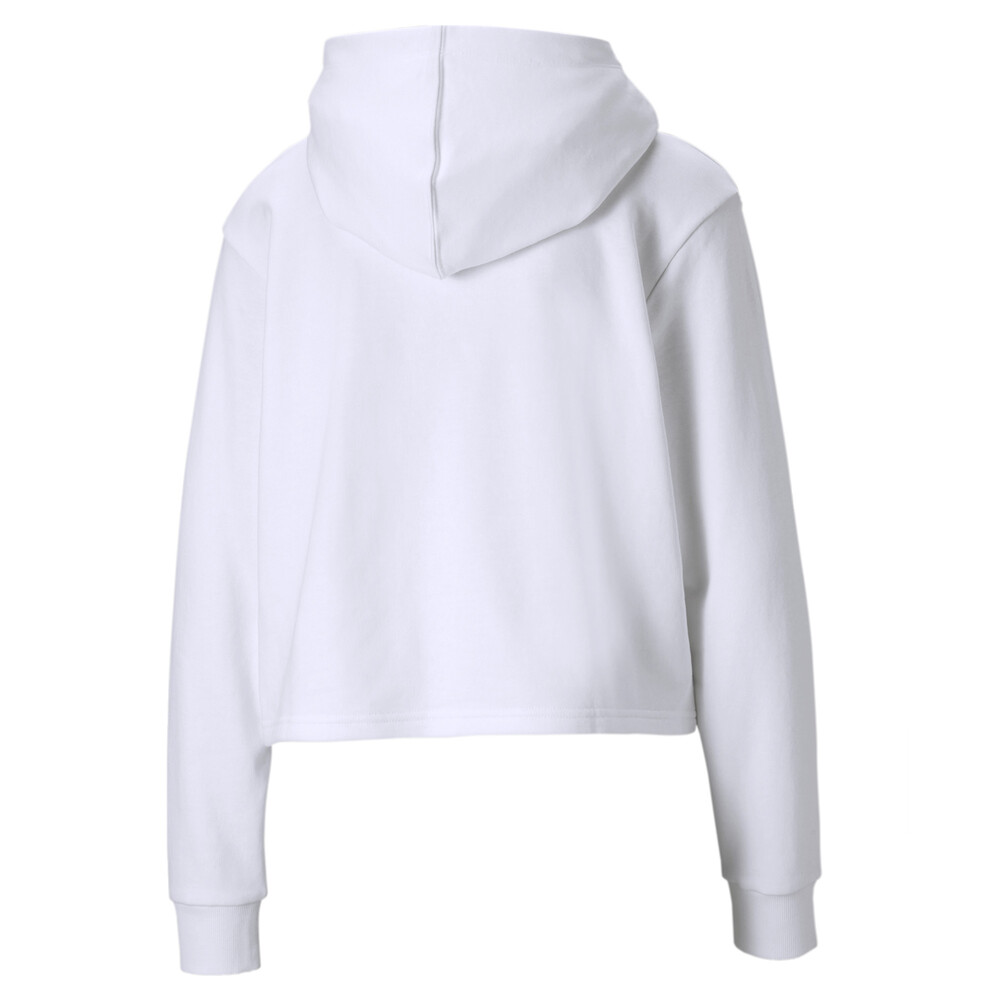 

PUMA - female - Толстовка Amplified Cropped Women's Hoodie – Puma White –, Белый
