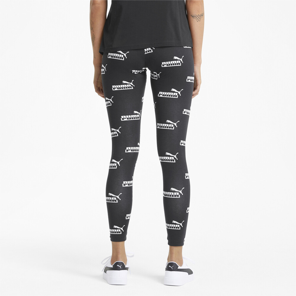 

PUMA - female - Леггинсы Amplified Printed Women' Leggings – Puma Black –, Черный