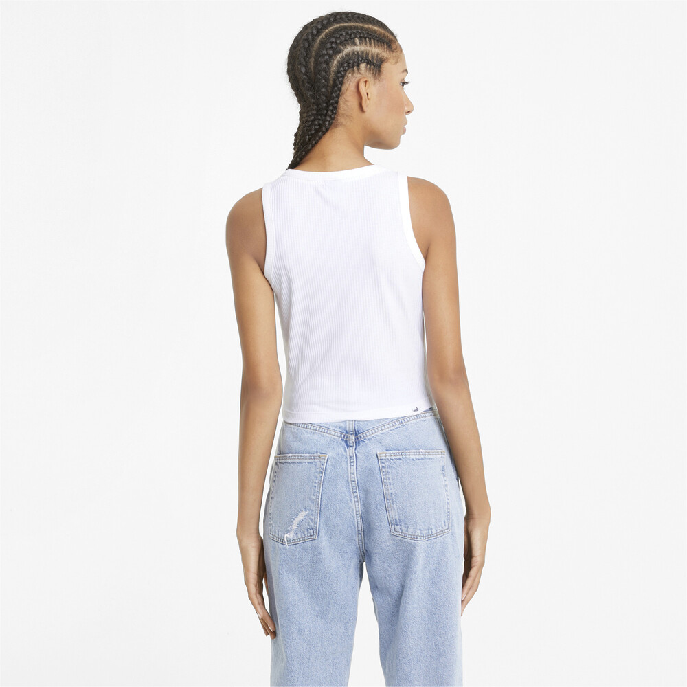 

PUMA - female - Топ Modern Basics Ribbed Women's Tank Top – Puma White –, Белый