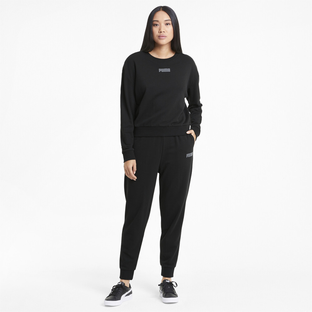 фото Толстовка modern basics crew neck women's sweatshirt puma