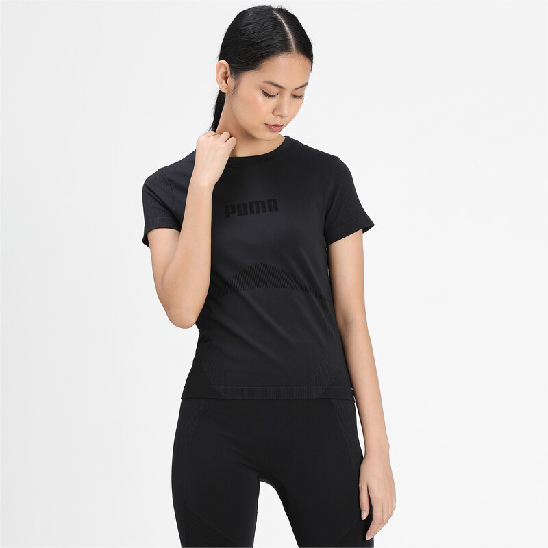 

Women's PUMA Evostripe evoKNIT Tight T-shirt, Black