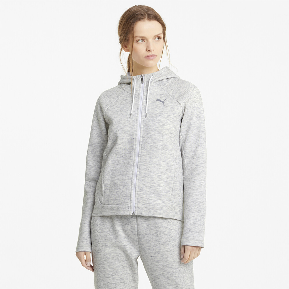 фото Толстовка evostripe full-zip women's hoodie puma
