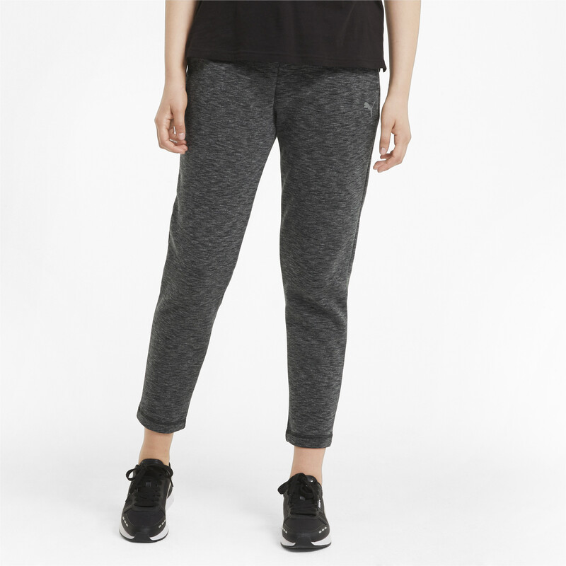 

Women's PUMA Evostripe Relaxed SweatPants, Black/gray