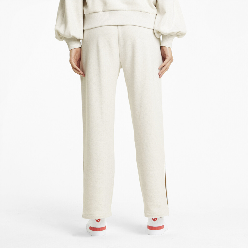 

PUMA - female - Штаны HER Wide Women' Sweatpants – Puma White Heather –, Белый