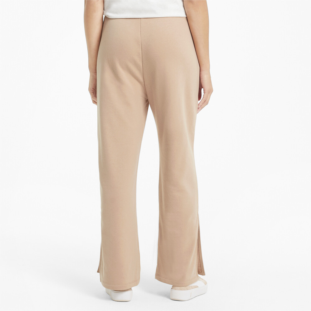 

PUMA - female - Штаны HER Wide Women' Sweatpants – Brush –, Бежевый