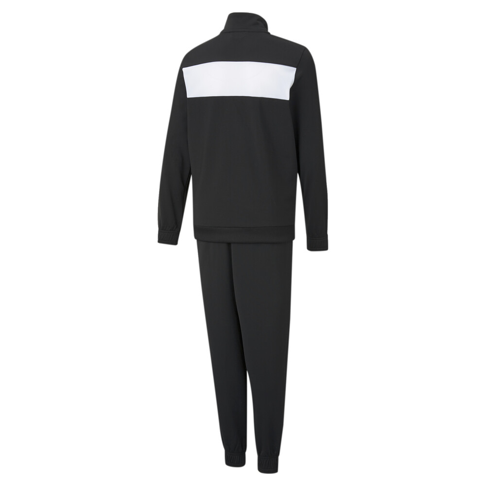 

PUMA - male - Детский спортивный костюм Polyester Youth Tracksuit – Puma Black –, Черный