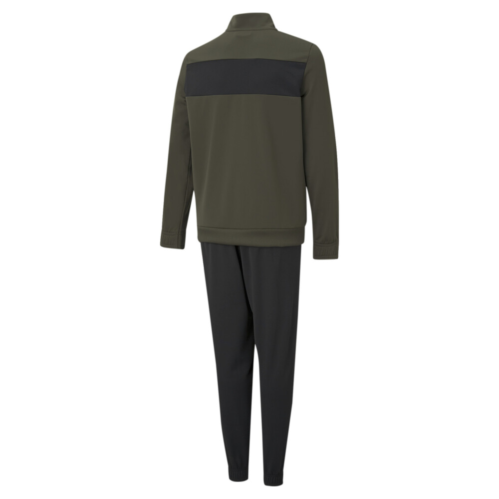 

PUMA - male - Детский спортивный костюм Polyester Youth Tracksuit – Forest Night –, Зеленый