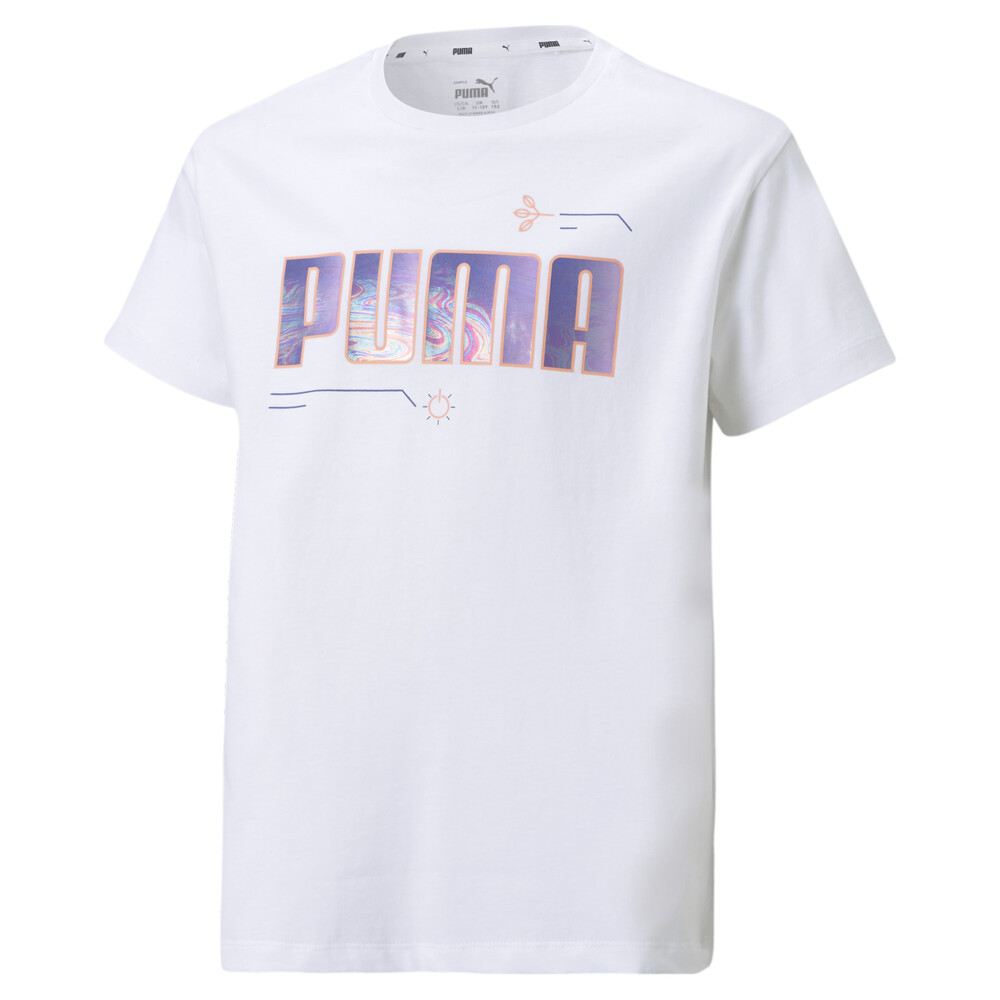 фото Детская футболка alpha youth tee puma