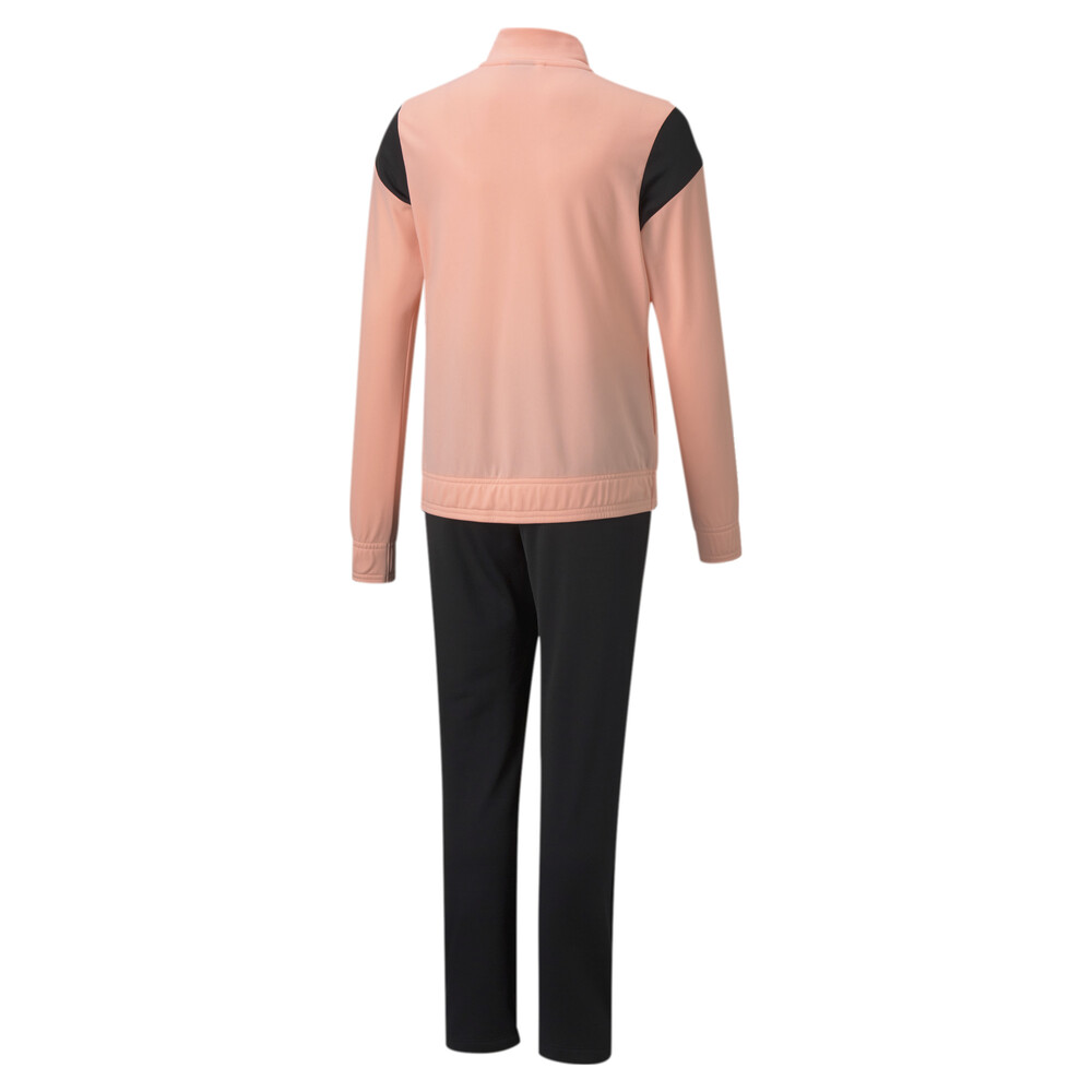 

PUMA - female - Детский спортивный костюм Alpha Youth Tracksuit – Apricot Blush-Puma Black –, Розовый