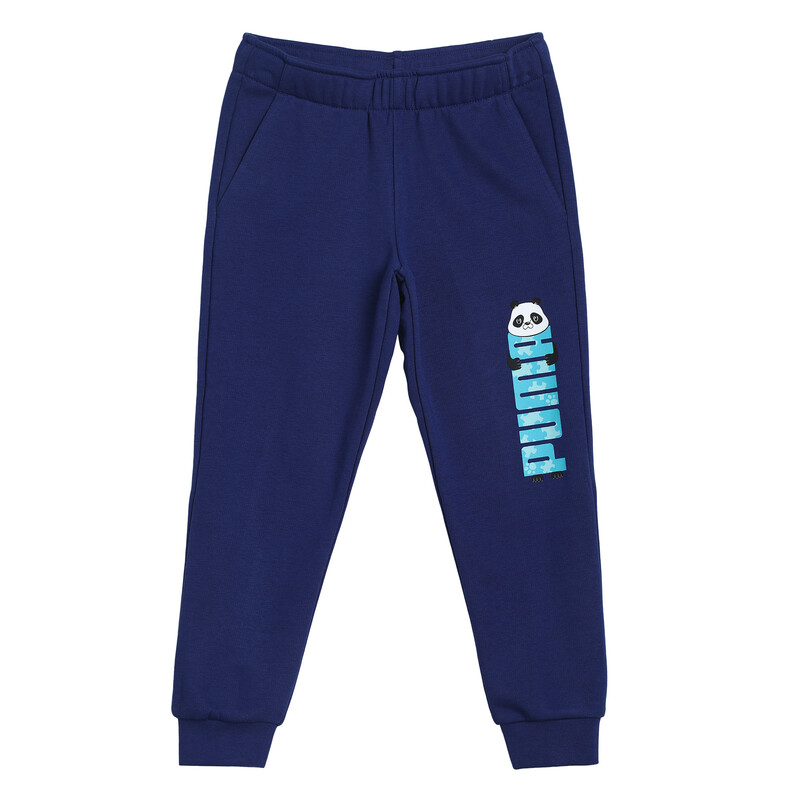 

PUMA Paw Kids' Sweatpants, Black/blue