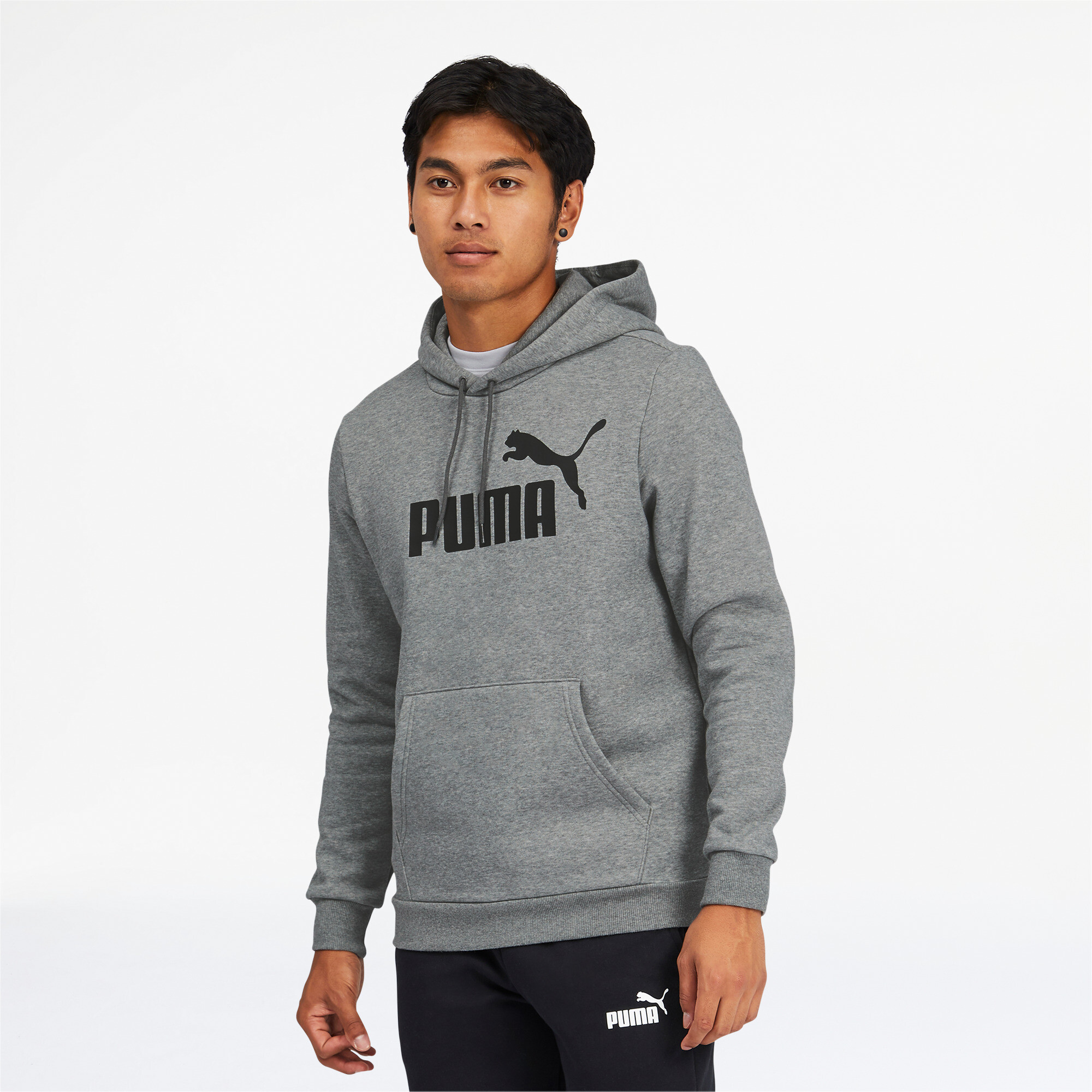 PUMA Men's Essentials Big Logo Hoodie | eBay