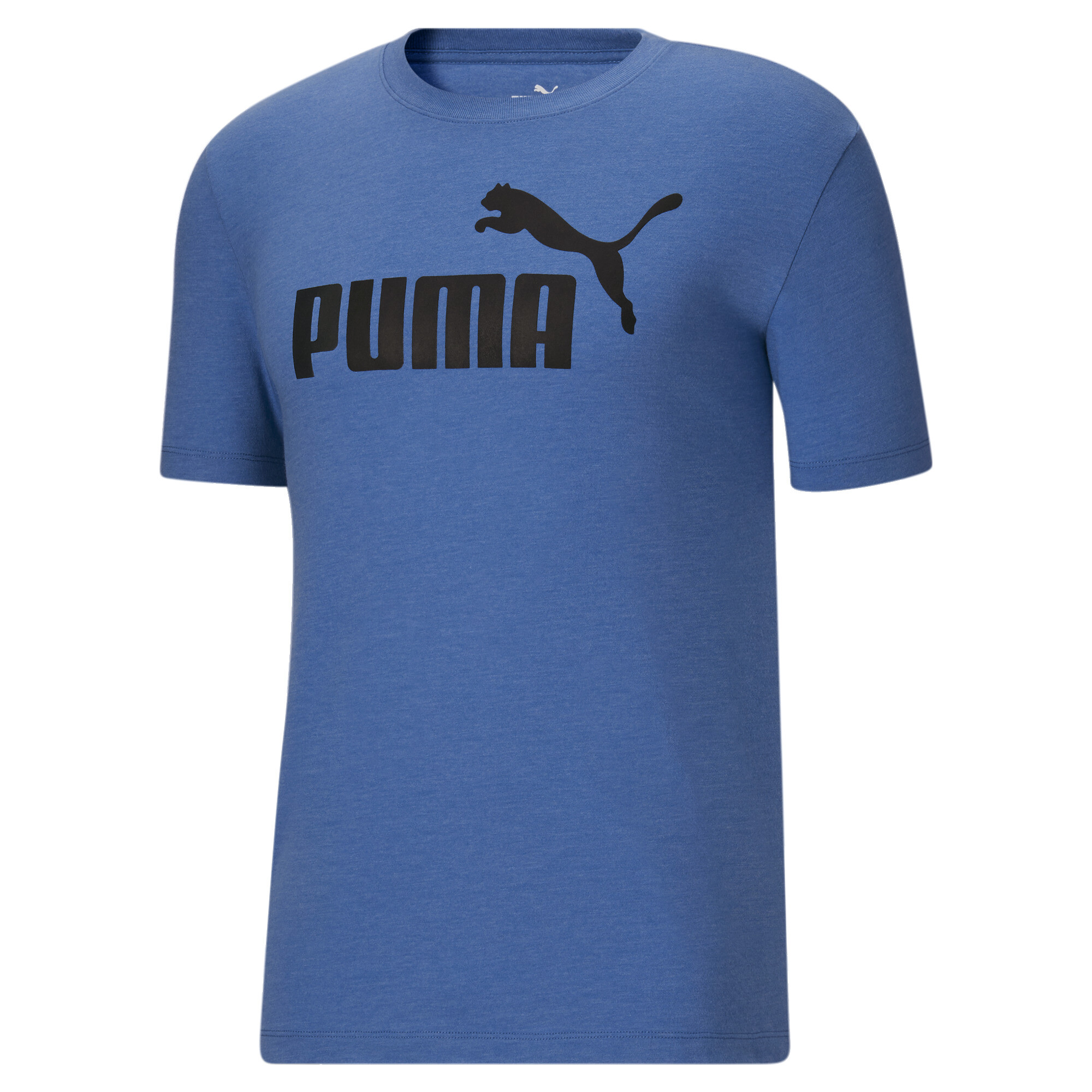 puma active logo heather tee