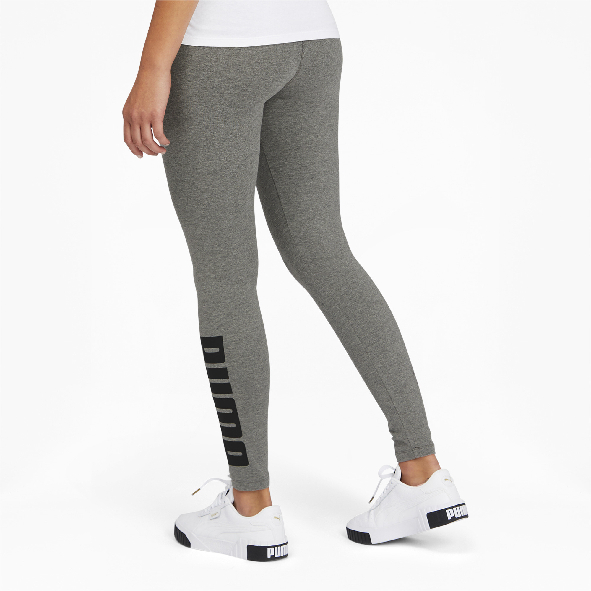 puma leggings black and white