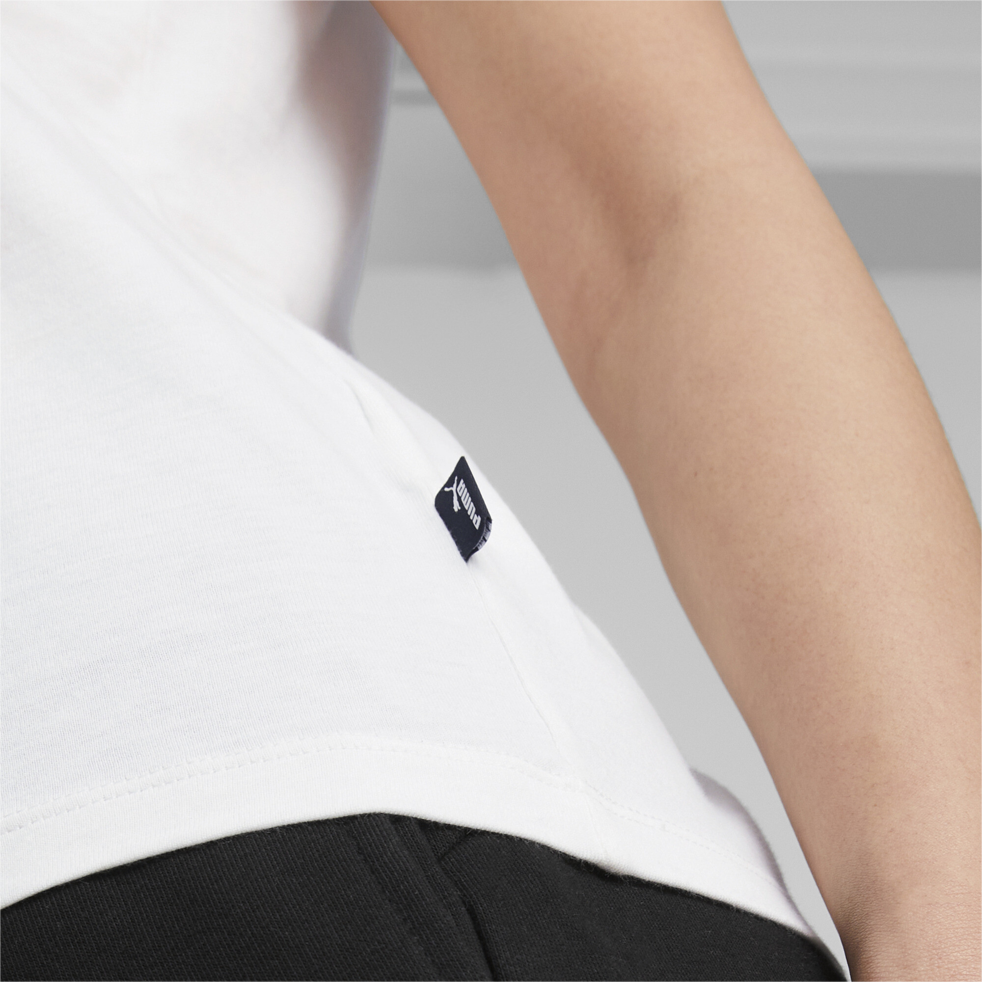 PUMA Women's Essentials Logo Tee