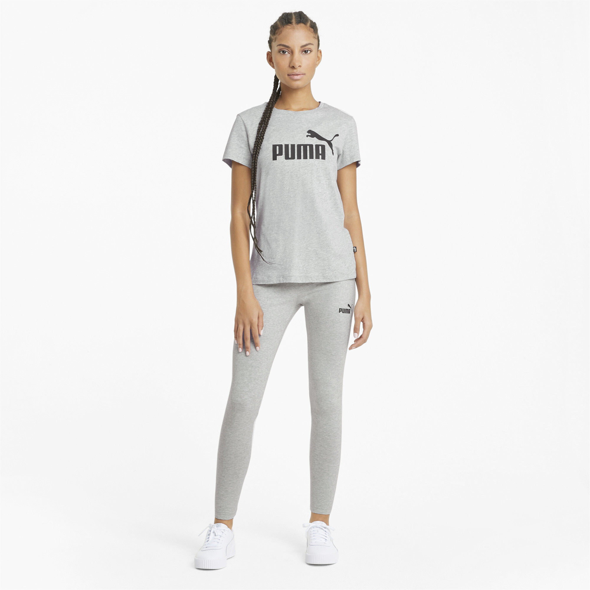 PUMA Women's Essentials Logo Tee