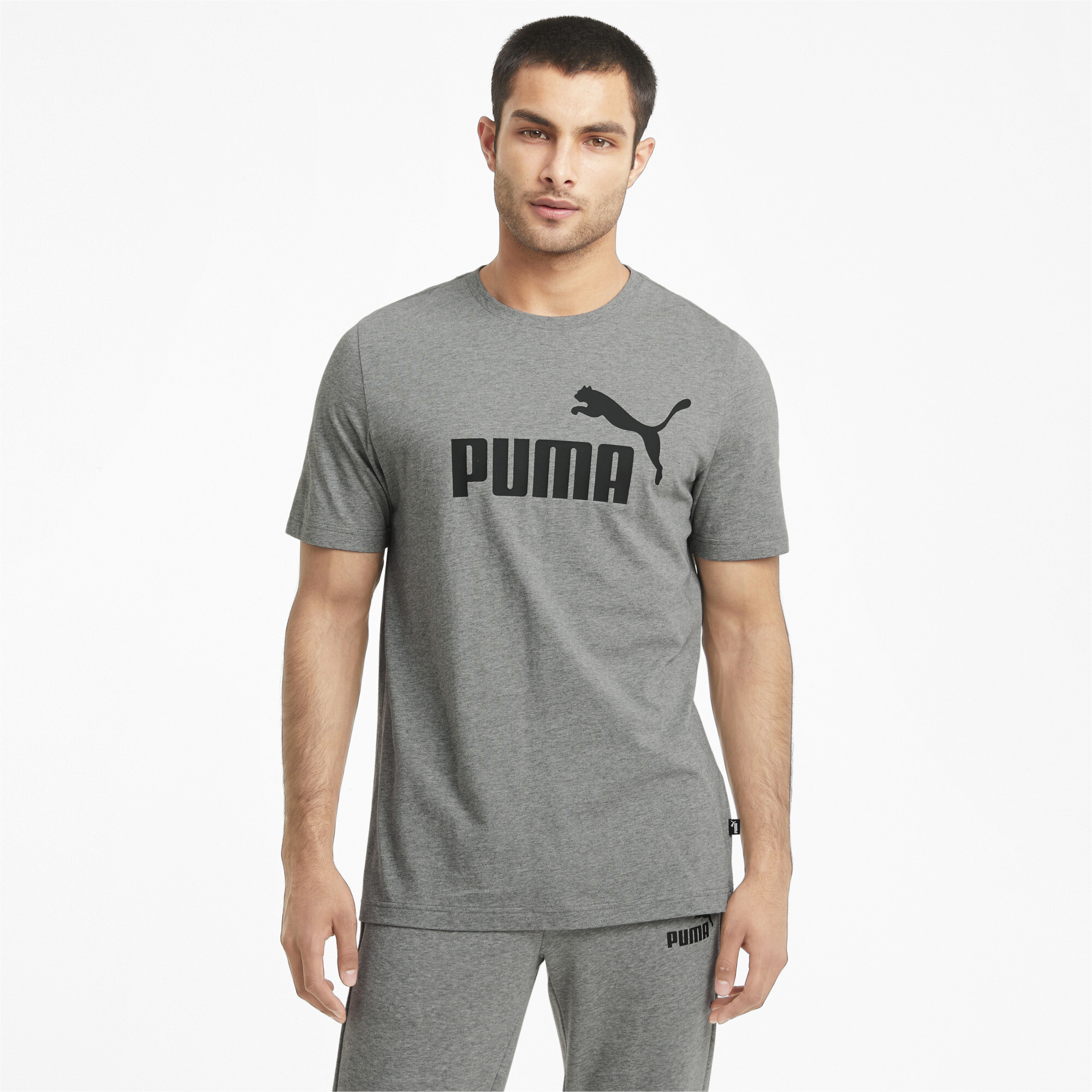 PUMA Men's Essentials Logo Tee | eBay