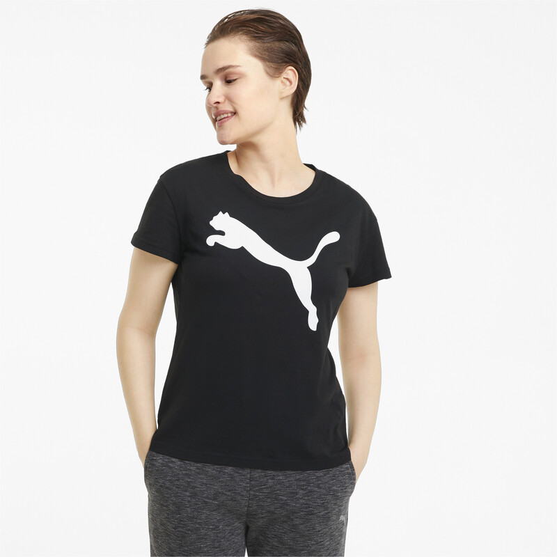 

Women's PUMA RTG Logo Relaxed Fit T-Shirt, Black