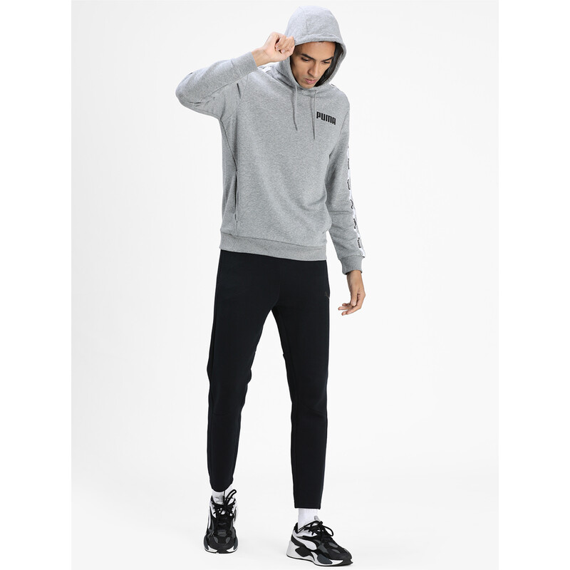 

Men's PUMA Tape Hoodie, Gray