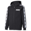 Image PUMA Tape French Terry Full-Zip Youth Hoodie #1