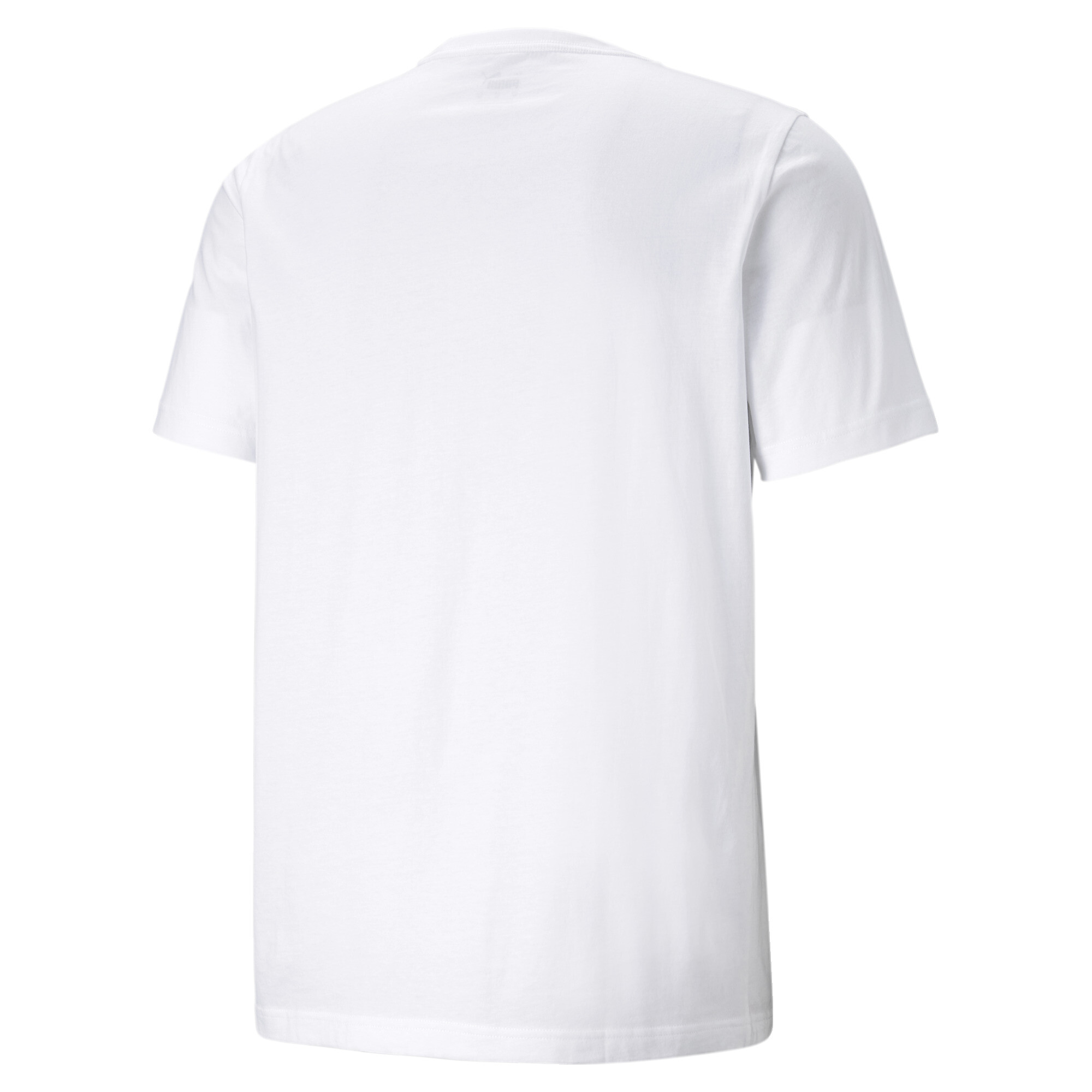 Men's Puma Essentials Logo T-Shirt, White, Size L, Clothing