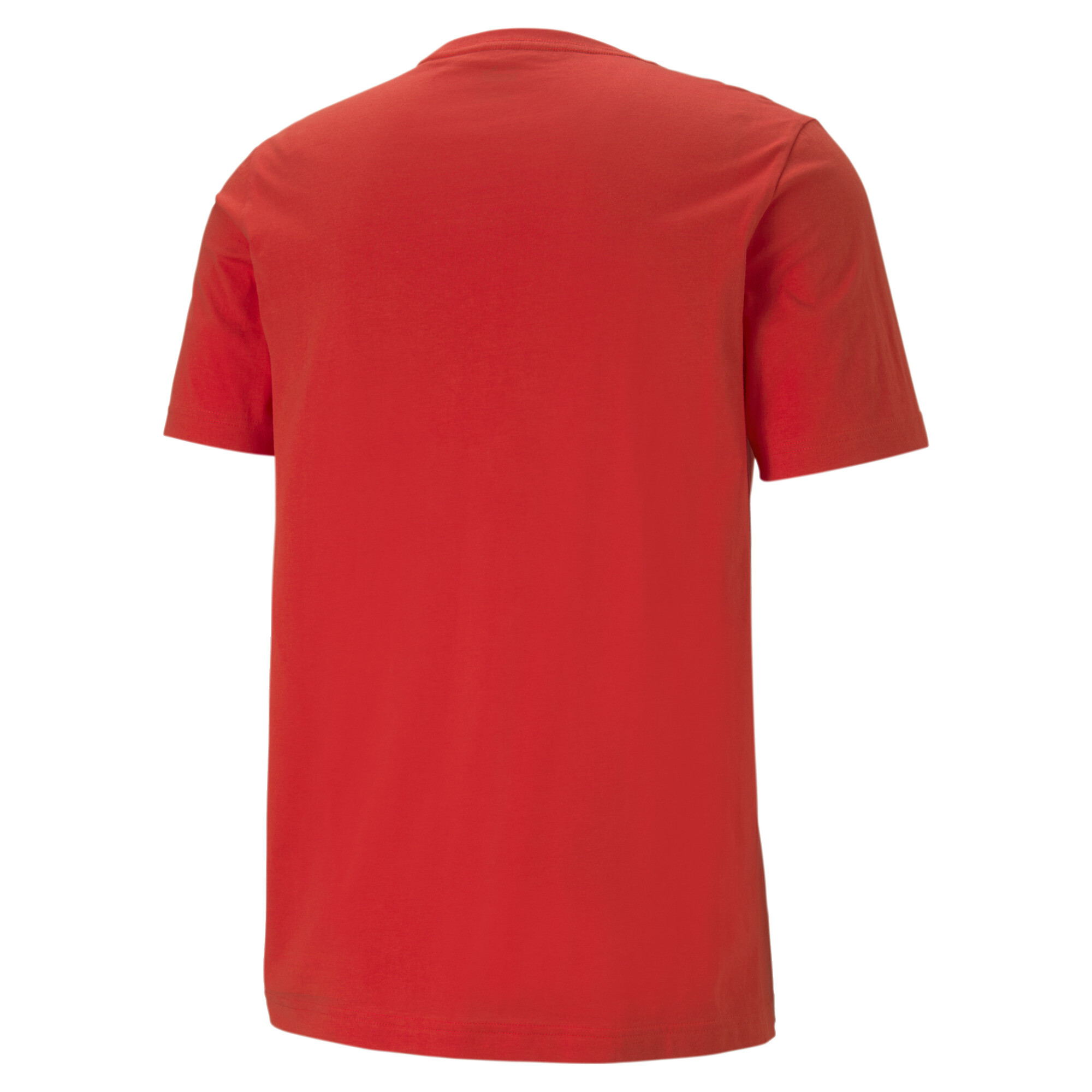 Men's Puma Essentials Logo T-Shirt, Red, Size M, Clothing