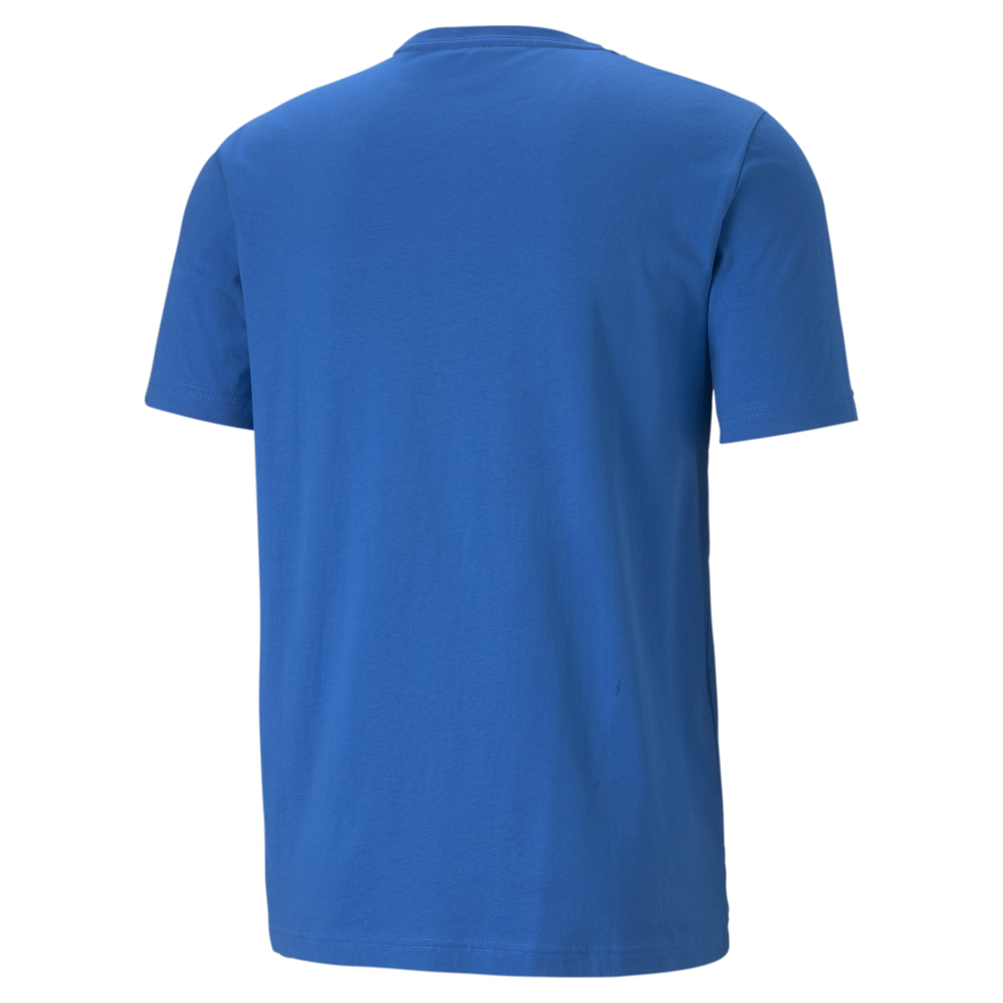 Men's Puma Essentials Logo T-Shirt, Blue, Size S, Clothing