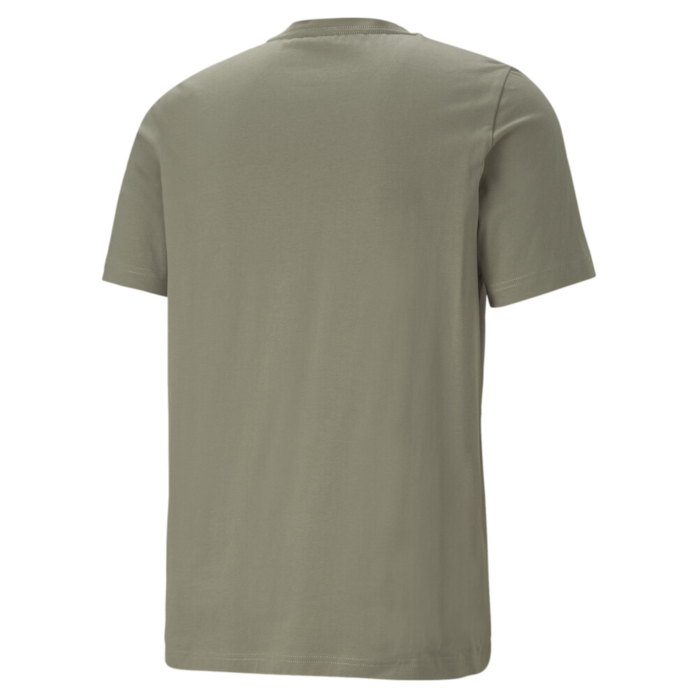 

PUMA - male - Футболка Essentials Logo Men's Tee – Vetiver –, Серый