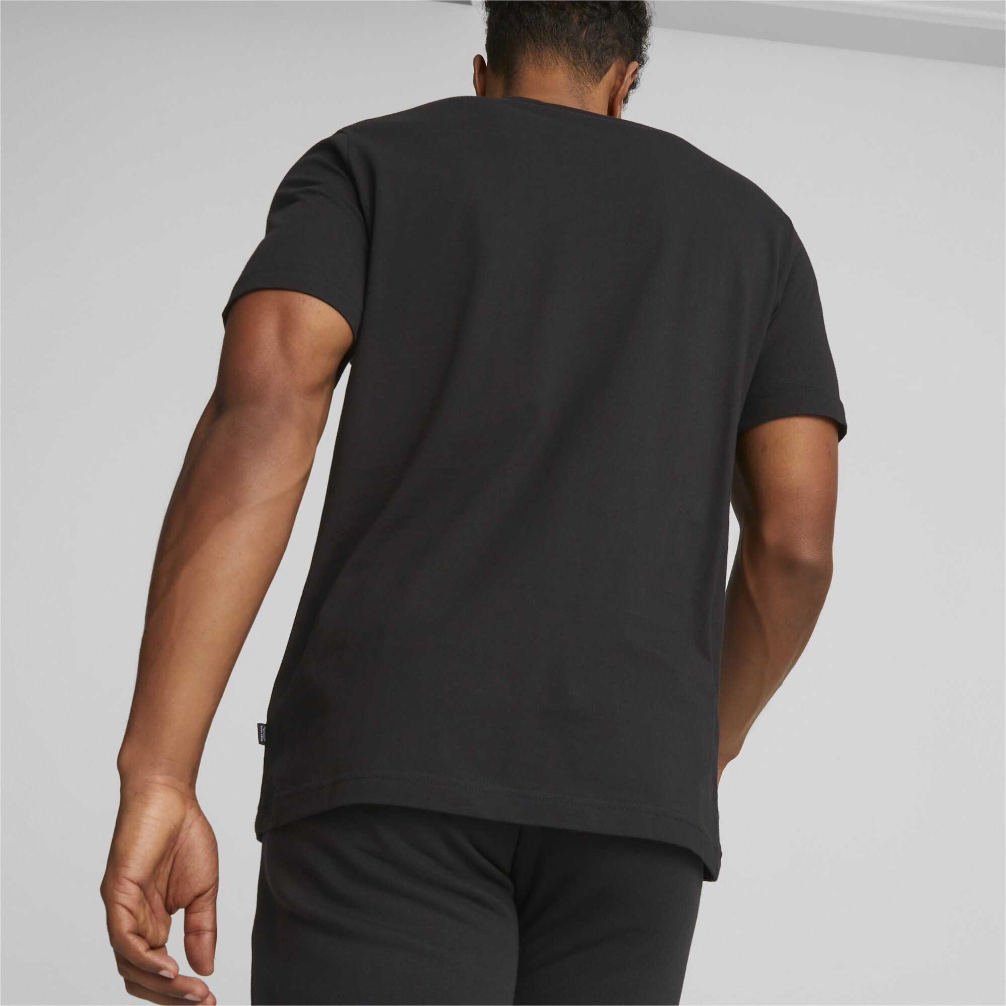 Men's Puma Essentials Small Logo T-Shirt, Black, Size XXL, Clothing
