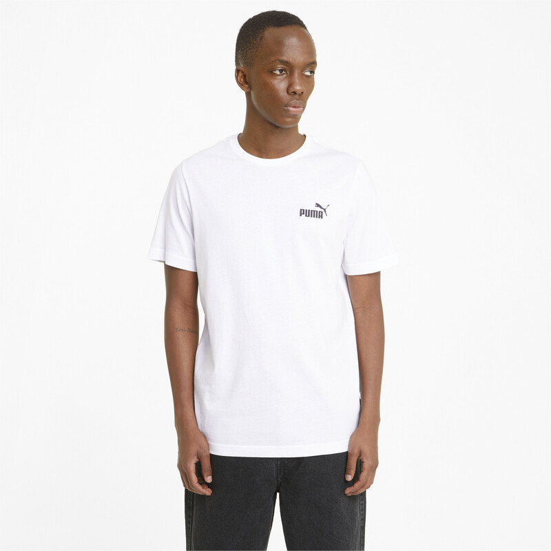 

Men's PUMA Essentials Small Logo Regular Fit T-shirt, White